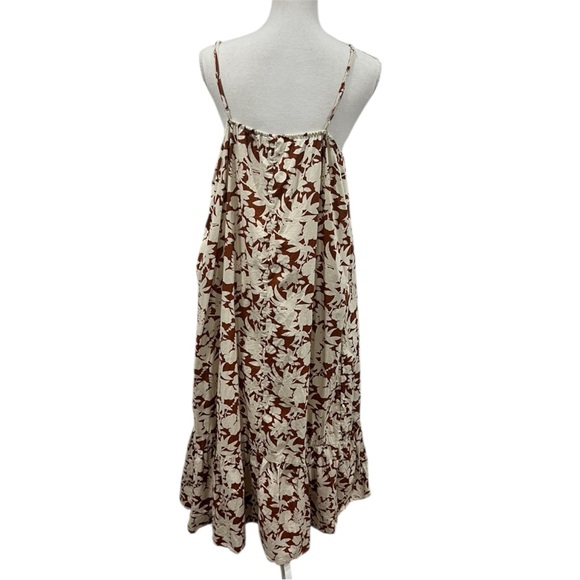 Universal Thread Cream And Rust Maxi Sundress - Picture 5 of 15